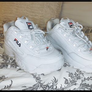 Fila platform shoes